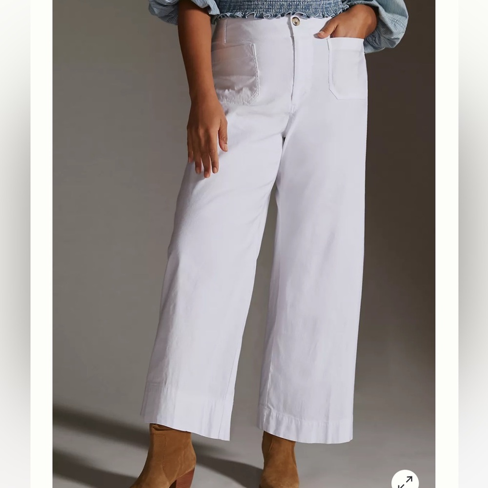 Maeve Cream Colette Trousers